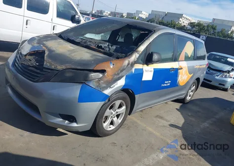 2014 Toyota Sienna L V6 7 Passenger из США, поврежденный, VIN 5TDZK3DC7ES444956